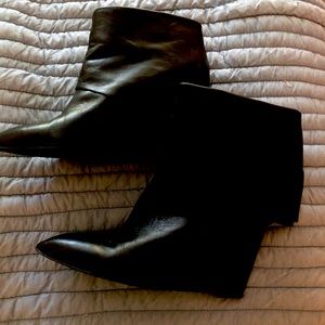 Nine West Fold over ankle Bootie